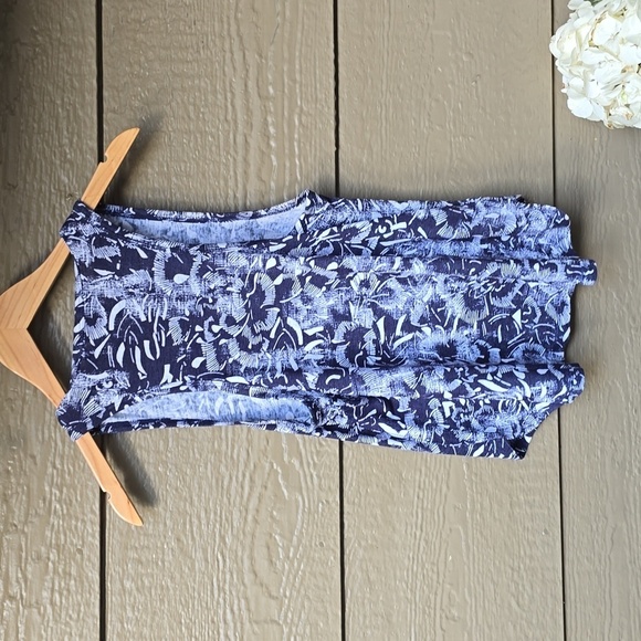 Athleta BREEZY RACERBACK PRINT tank XSP XS petite - Picture 3 of 6